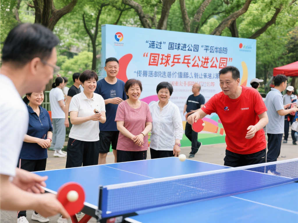 刘国梁携手王曼昱，亮相澳门大炮台‘国球进公园’盛会